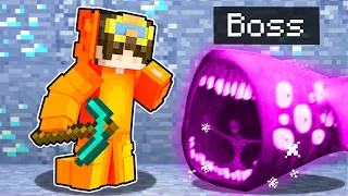 Playing Minecraft as ALL HELPFUL Secret OP Bosses!