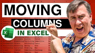 Excel - Time-Saving Excel Tip: Rearrange Columns and Rows with These Easy Shortcuts - Episode 558