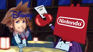 Nintendo after putting Sora in Smash