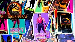 Наклейки от жвачек Мортал Комбат Наклейки Mortal Kombat 90 е