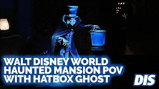 The Haunted Mansion 4K POV 2023 with Hatbox Ghost | Magic Kingdom