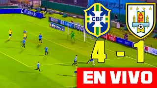 EN VIVO BRASIL vs URUGUAY(4-1) | ELIMINATORIAS QATAR 2022