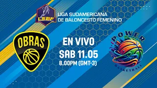 LIVE - Obras v Power BC | Women's South American League 2024