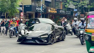 LOUD McLaren 765LT in India (Bangalore) | Novitec Exhaust Sounds