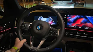 Interior BMW X1 2023 U11 - Ambiant lighting and new features