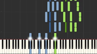 Synthesia - The Bells of Notre Dame (Hunchback of Notre Dame) [PIANO TUTORIAL + SHEET MUSIC]