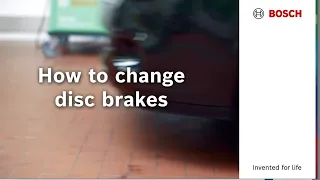 EN | Bosch fitment video: How to change disc brakes