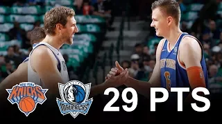 Kristaps Porzingis Full Highlights 2018.01.07 at Mavericks - 29 Pts, 8 Reb