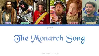 The Monarch Song - Horrible Histories [COLOUR CODED LYRICS]