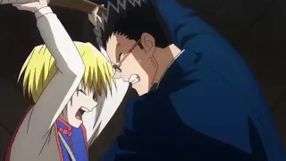 Kurapika wants Leorio to calm down