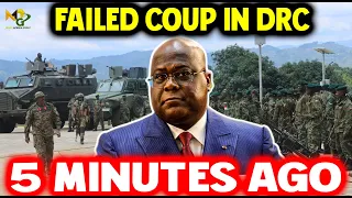 JUST IN: DR Congo army says it has thwarted an attempted coup in Kinshasa.