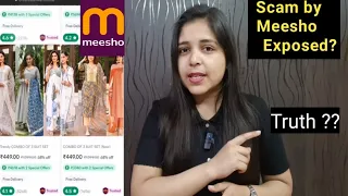 Meesho क्या कर रहा है! Meesho Scam Truth or Fake let's clear ! kurti sale fake ads ! Meesho scam .