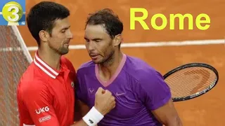 Nadal & Djokovic in Rome Ramping Up for Roland Garros | Three Ep. 152