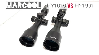 Разница MARCOOL STALKER 3-18x50 #HY1601 и #HY1619