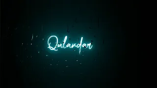 Qalandar Drama Whatsapp Status || ANO Writes