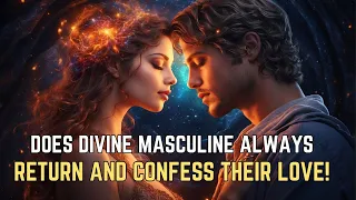 8 Signs Does DIVINE MASCULINE always Return and Confess their Love 🔥 Twin Flame
