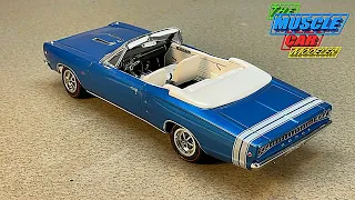 Garage Cast MPC 1968 Dodge Coronet RT 426 Hemi Convertible build