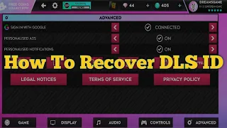 How to recover DLS ID IN DLS 23,24