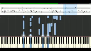 Kenny Rogers - You decorated my life [Piano Tutorial] Synthesia