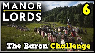 Declaring War On The Baron In Manor lords  - Let's Play Early Access (Hard Difficulty +) #6