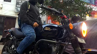 SIGNATURE SEAT VS STOCK SEAT | HUNTER 350 | HUNTER 350 REVIEW | SEAT HEIGHT TEST | ROYAL ENFIELD