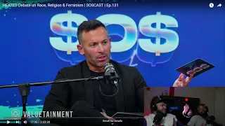 REACTION | SOSCAST | WITH NICK FUENTES  HEATED Debate on Race, Religion & Feminism