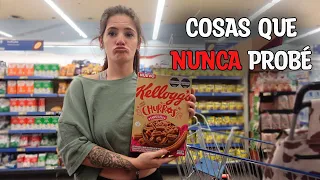 COMPRO COSAS QUE NUNCA PROBE *EN EL SUPER*