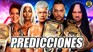 Mis PREDICCIONES de WWE BACKLASH 2024