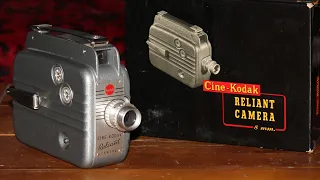 Kodak Reliant 8mm (Double 8) Movie Camera Overview / Test