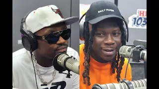 Stonebwoy & Busy Signal's wicked  freestyle at Hitz FM