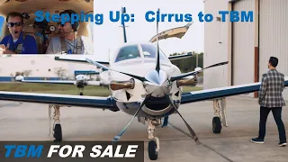 Step Up Your Flying:  Cirrus SR22 to TBM 850 | FOR SALE 2009 TBM 850 Garmin NXi, Pilot Door, 5 Blade