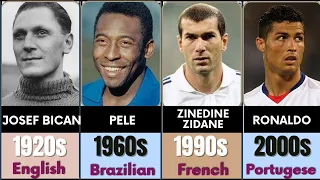 Best Players Of Each Decades: Football Greatest Of All Time