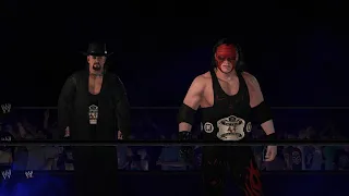 Undertaker and Kane Vs Bray Wyatt and Wade Barrett! | WWE 2K23