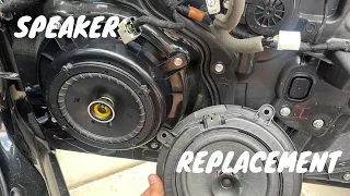 How To Replace Door Speakers on 2014-2016 Mazda 3