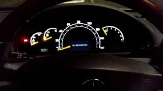 Mercedes CL500 C215 Start up