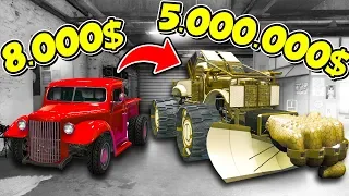 TRASFORMIAMO UN VEICOLO DA 8000$ A 5.000.000$ SU GTA 5