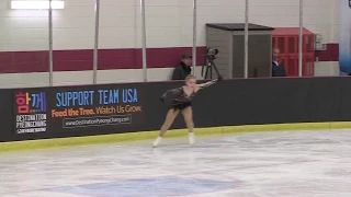 15YO Ariela Novice Short Program