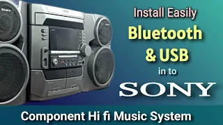 Install Bluetooth, in your Sony music system/अपने सोनी म्यूजिक सिस्टम में ब्लूटूथ इंस्टॉल करें