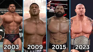 Evolution of Batista Entrance 2003-2023 - WWE Games