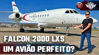 VOAMOS no Dassault Falcon 2000 LXS - JATO EXECUTIVO de ALTA PERFORMANCE