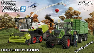 GRASS SILAGE HARVEST w/ MrsTheCamPeR | Animals on Haut-Beyleron | Farming Simulator 22 | Episode 24