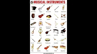 Musical  Instruments Names/List of Musical instruments Names/#ytshorts /#shorts/#new /#musical