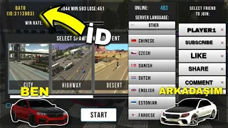 Arkadaşınızla nasıl oynanır car parking multiplayer