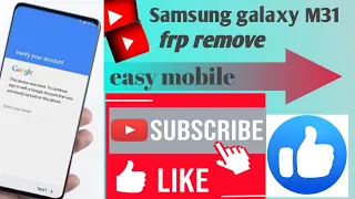 frp lock kaise tode samsung m315f | samsung m31 frp unlock tool |samsung m30 frp bypass 2023