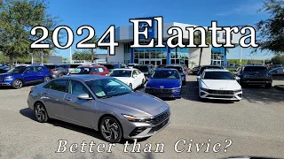 2024 Hyundai Elantra Comparison and Review