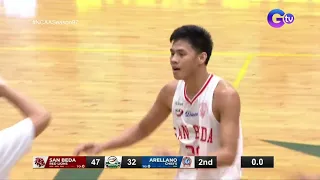 San Beda's Justine Sanchez with the buzzer-beater! #shorts