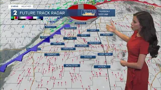 Cold Front Moves in this Afternoon