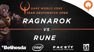 Ragnarok vs Rune - DM4 / DM2 / ZTNDM3 (QuakeCon 2016)