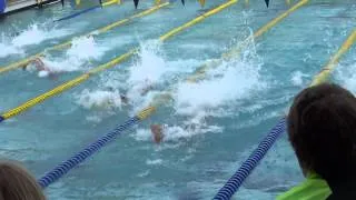 Bellarmine vs PALY 400 Free Relay for 2014 CCS Championship