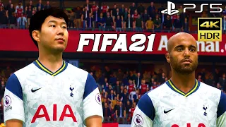 FIFA 21 | NEXTGen PS5 Gameplay | 4K 60FPS HDR - ARSENAL vs TOTTENHAM